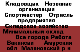 Кладовщик › Название организации ­ Спортмастер › Отрасль предприятия ­ Складское хозяйство › Минимальный оклад ­ 26 000 - Все города Работа » Вакансии   . Амурская обл.,Мазановский р-н